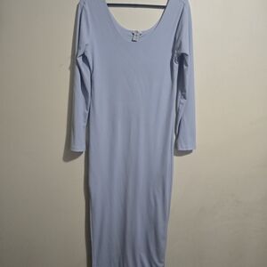 Rue21 Light Blue Long Sleeve Dress